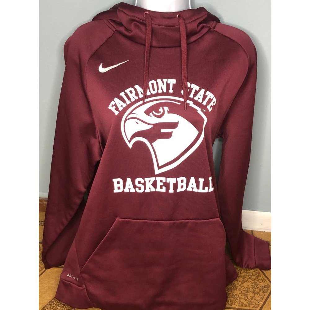 Nike Fairmont state Basketball hoodie large
